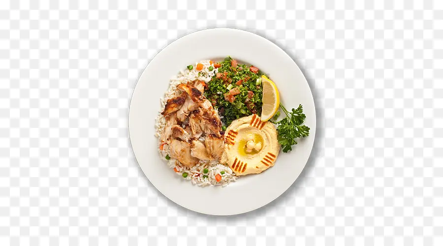 Plato De Pollo，Arroz PNG