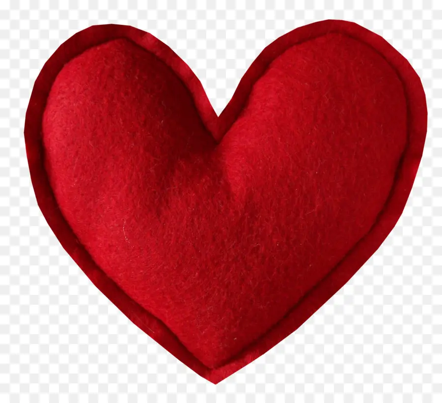 Almohada De Corazón Rojo，Corazón PNG