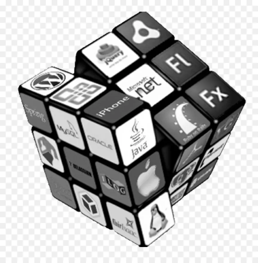 Cubo De Rubik，Tecnología PNG