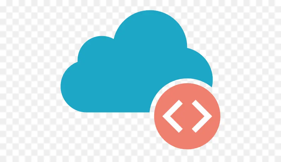 Icono De Nube Y Código，Nube PNG