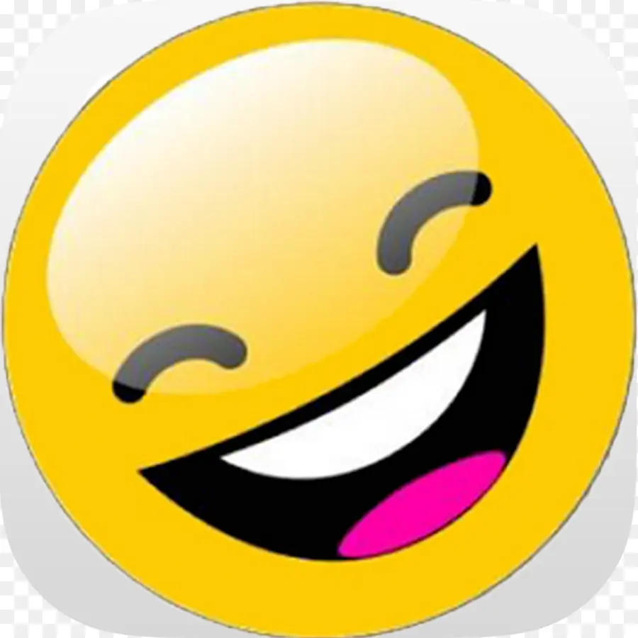 Emoji Riendo，Sonriente PNG