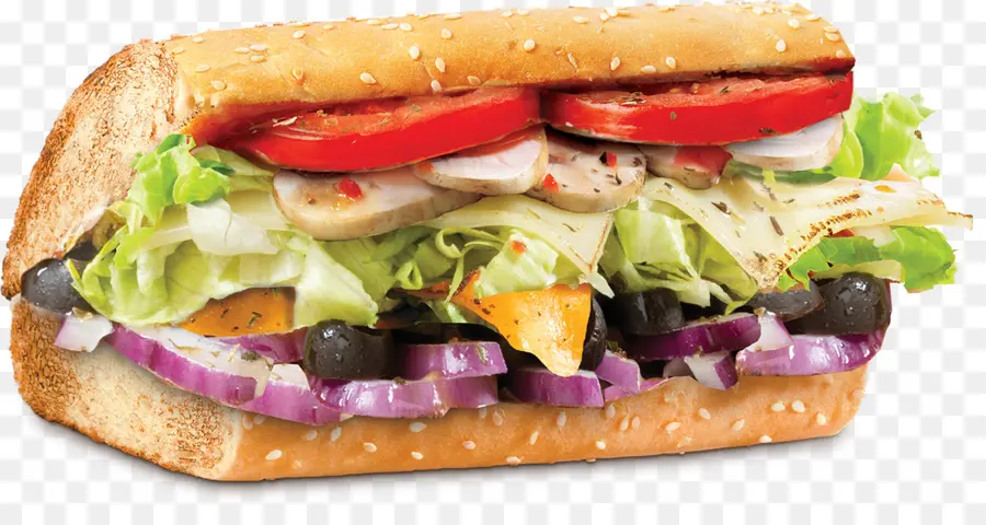 Submarine Sandwich，Cocina Vegetariana PNG