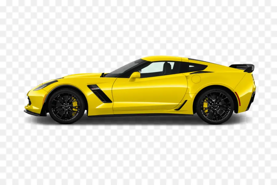 Coche Deportivo Amarillo，Automóvil PNG