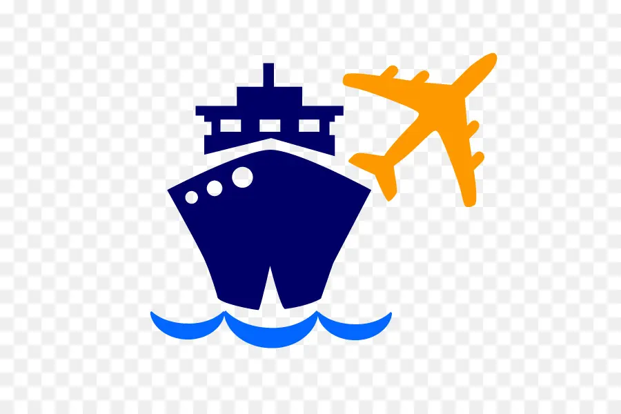 Icono De Barco Y Avión，Viajar PNG