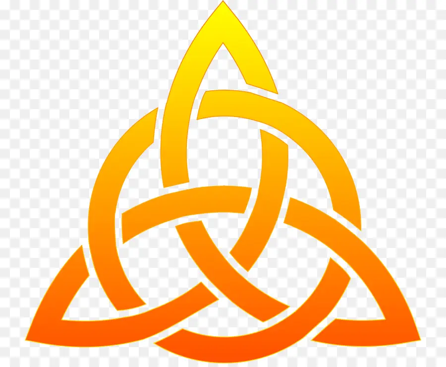 Nudo Celta，Triquetra PNG