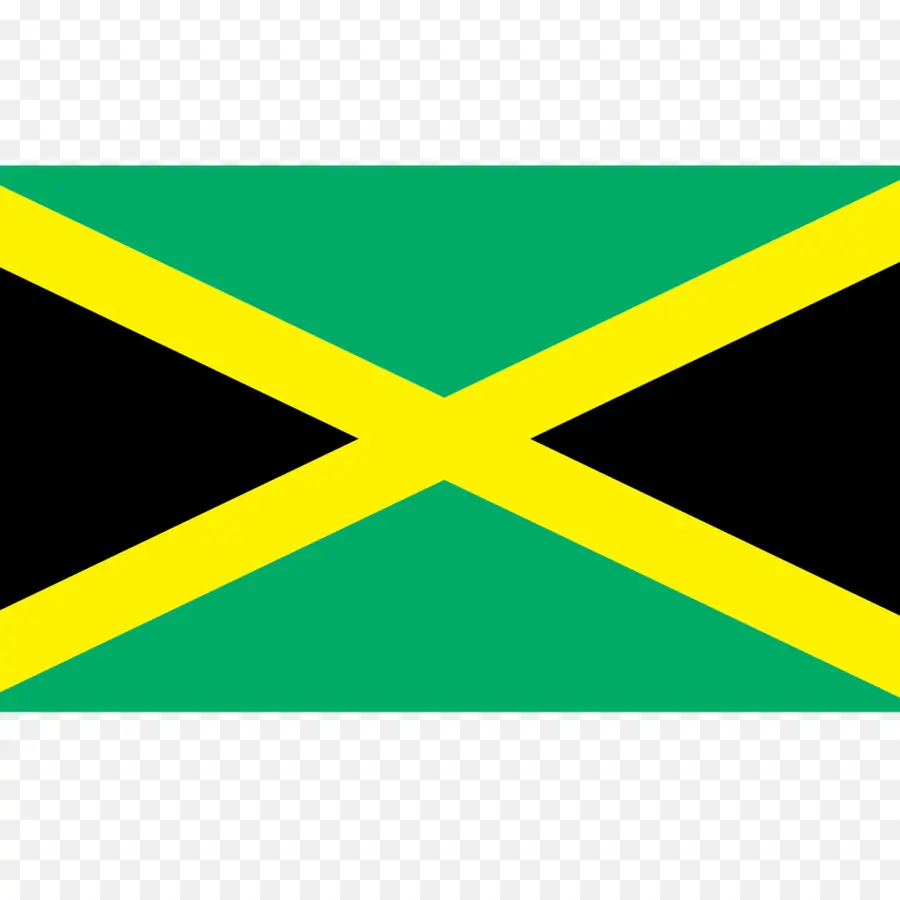 Jamaica，Bandera De Jamaica PNG