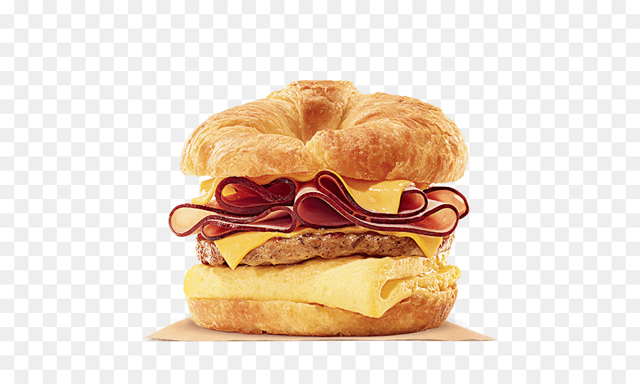Croissant，Sándwich De Desayuno PNG