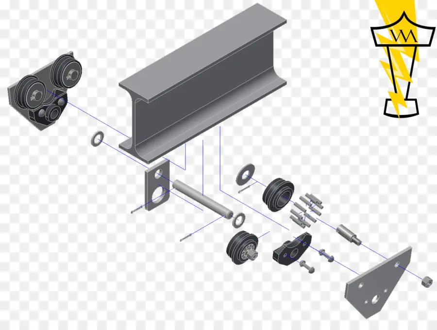 Inventor De Autodesk，Dibujo De Explodedview PNG