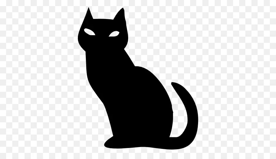 Silueta De Gato，Mascota PNG