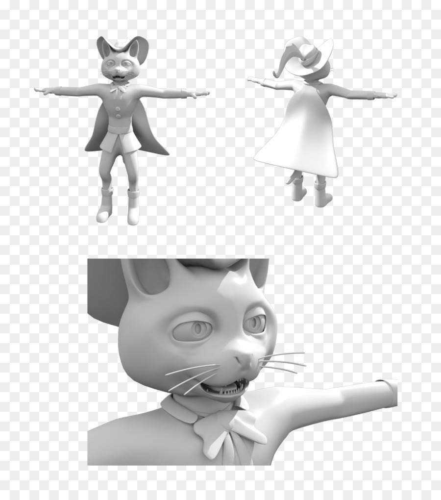 El Gato Con Botas，Del Espacio Tridimensional PNG