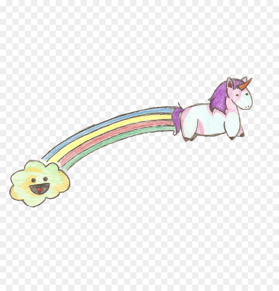 Unicornio，Arcoíris PNG