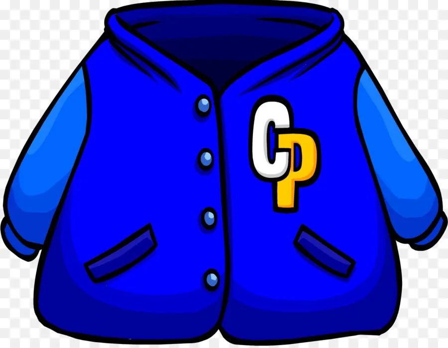 Chaqueta Azul，Ropa PNG