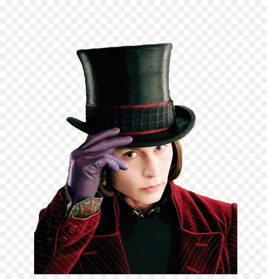 Willy Wonka，Charlie Y La Fábrica De Chocolate PNG