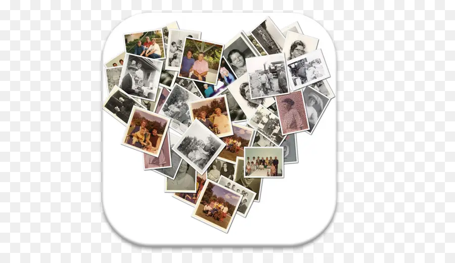 Collage De Corazon，Fotos PNG