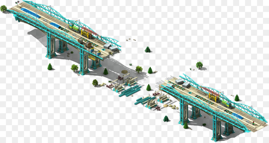 Transporte Ferroviario，Puente PNG