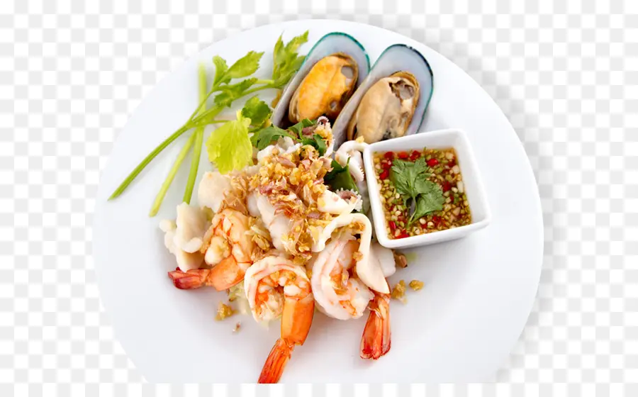 Plato De Mariscos，Mariscos PNG