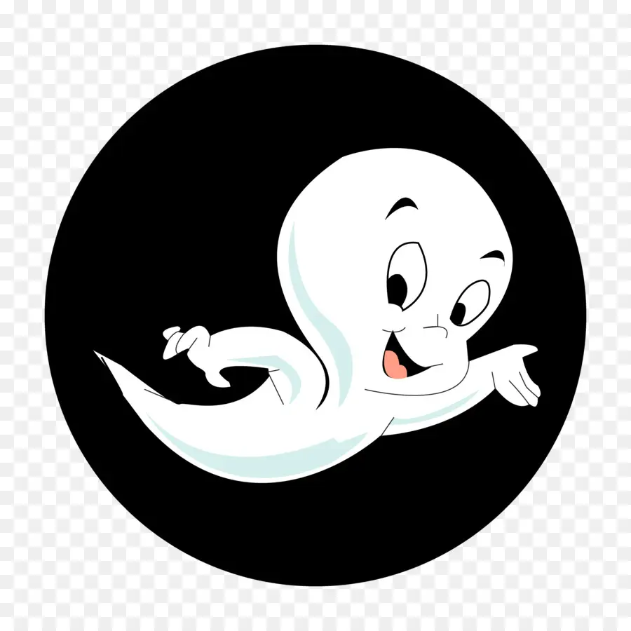 Fantasma De Dibujos Animados，Blanco PNG