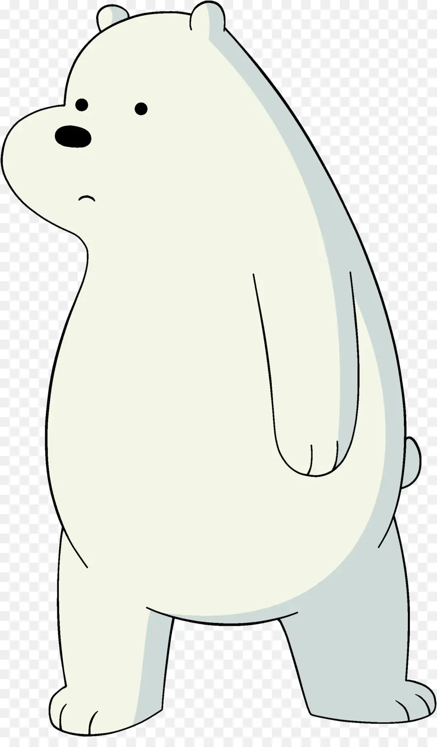 Oso Blanco，Dibujos Animados PNG