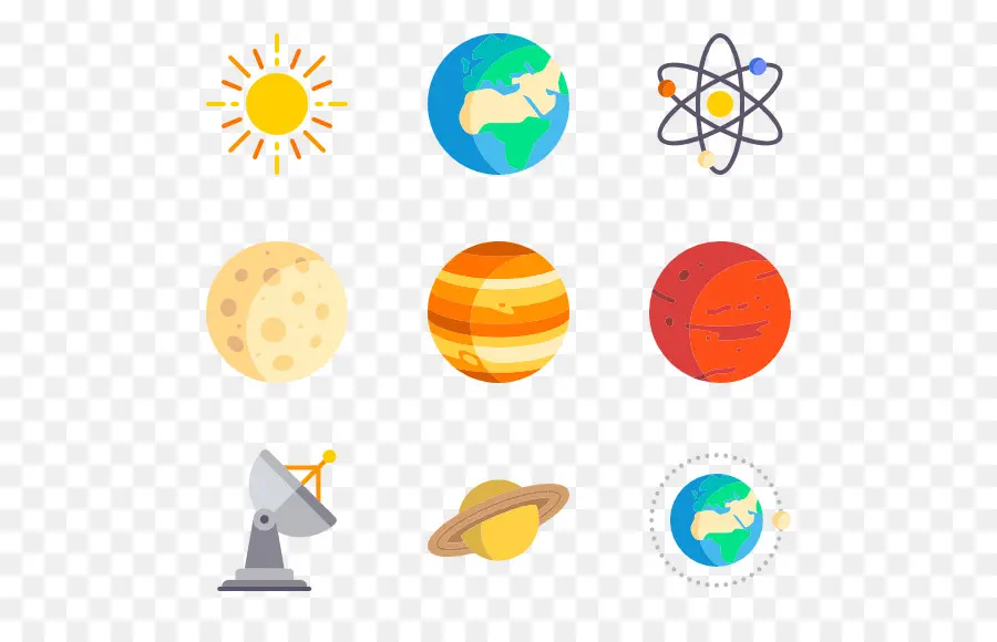 Iconos Espaciales，Planeta PNG