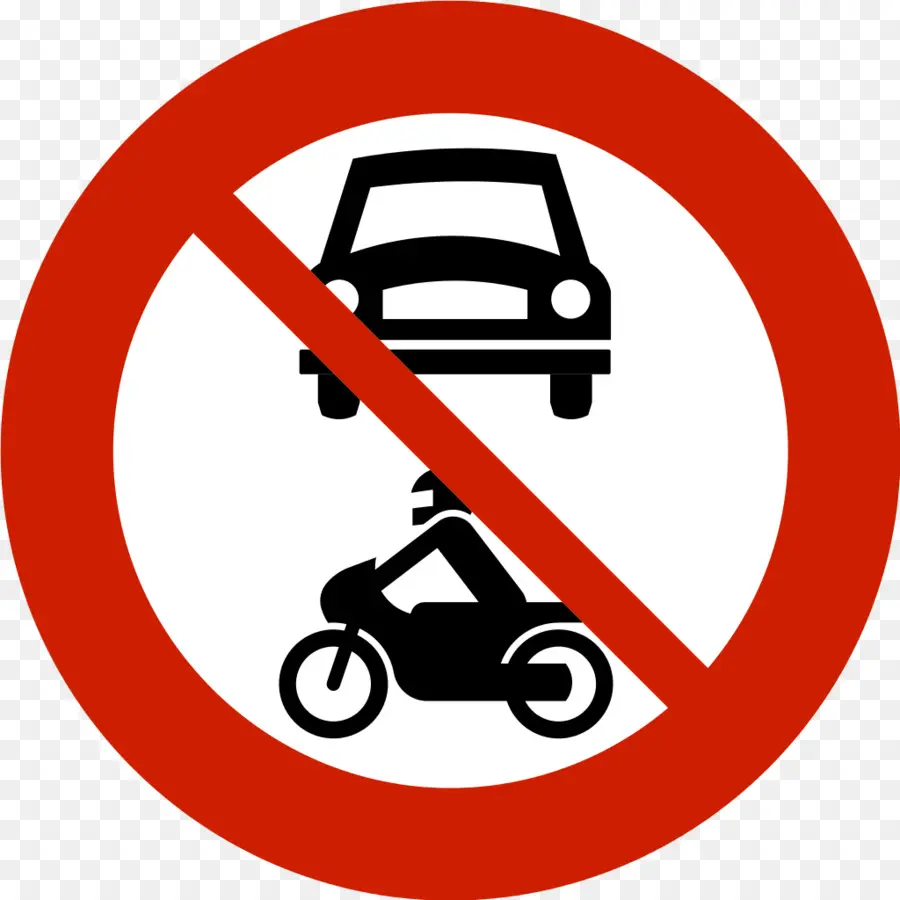 No Hay Señales De Coches Ni Motocicletas，Prohibición PNG