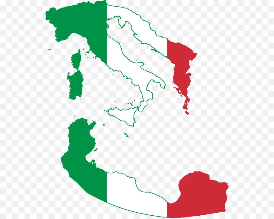 Mapa De Italia，País PNG