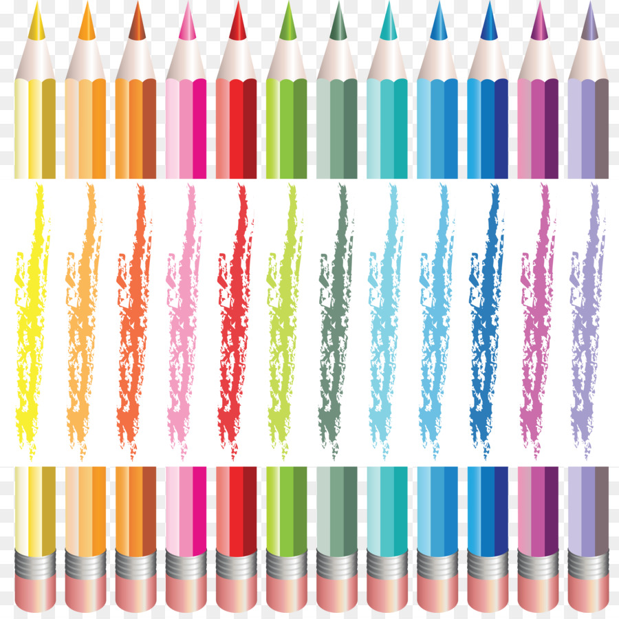 Lápices De Colores，Color PNG