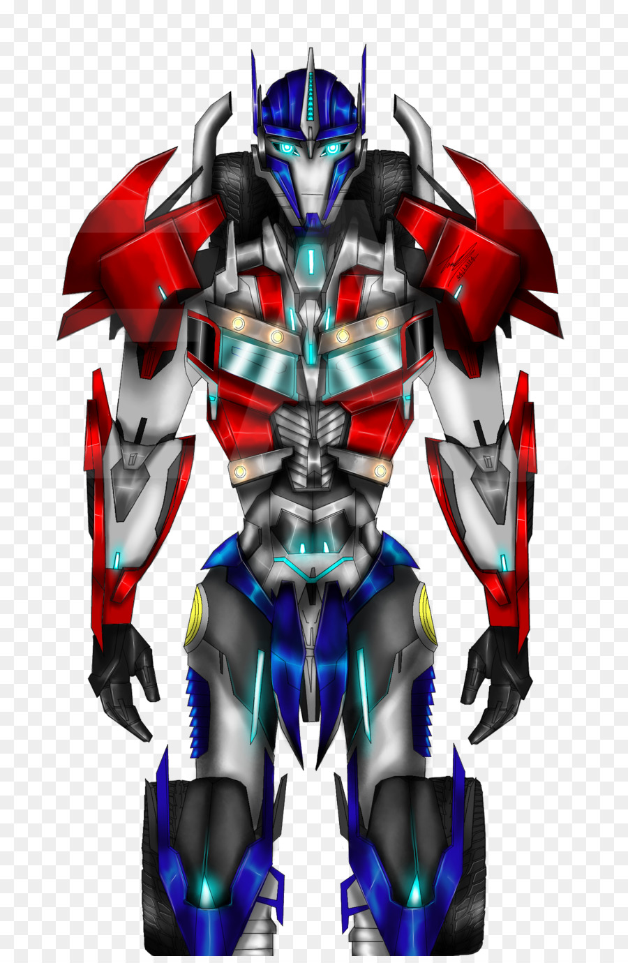 Robot，Azul PNG