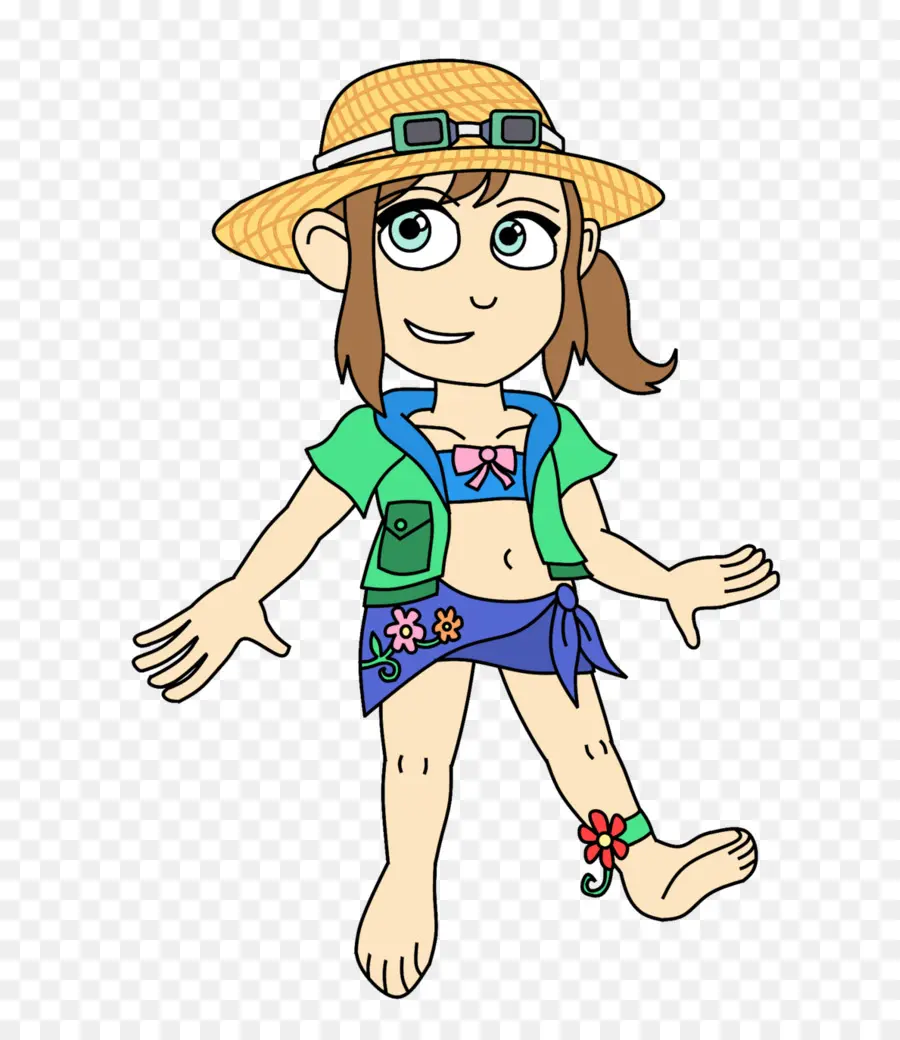 Niña De Dibujos Animados，Chica PNG