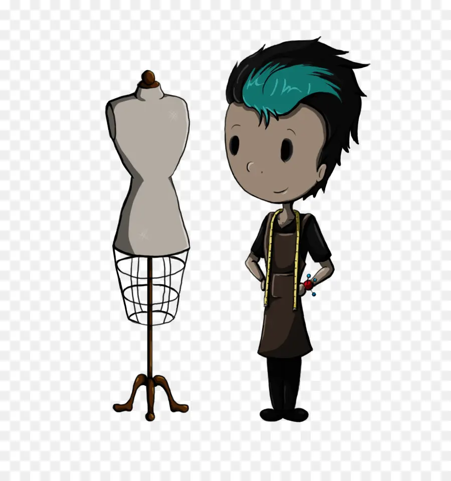 Diseñador De Moda，Maniquí PNG