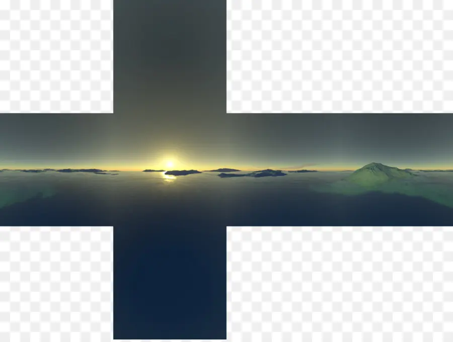 Atardecer，Horizonte PNG