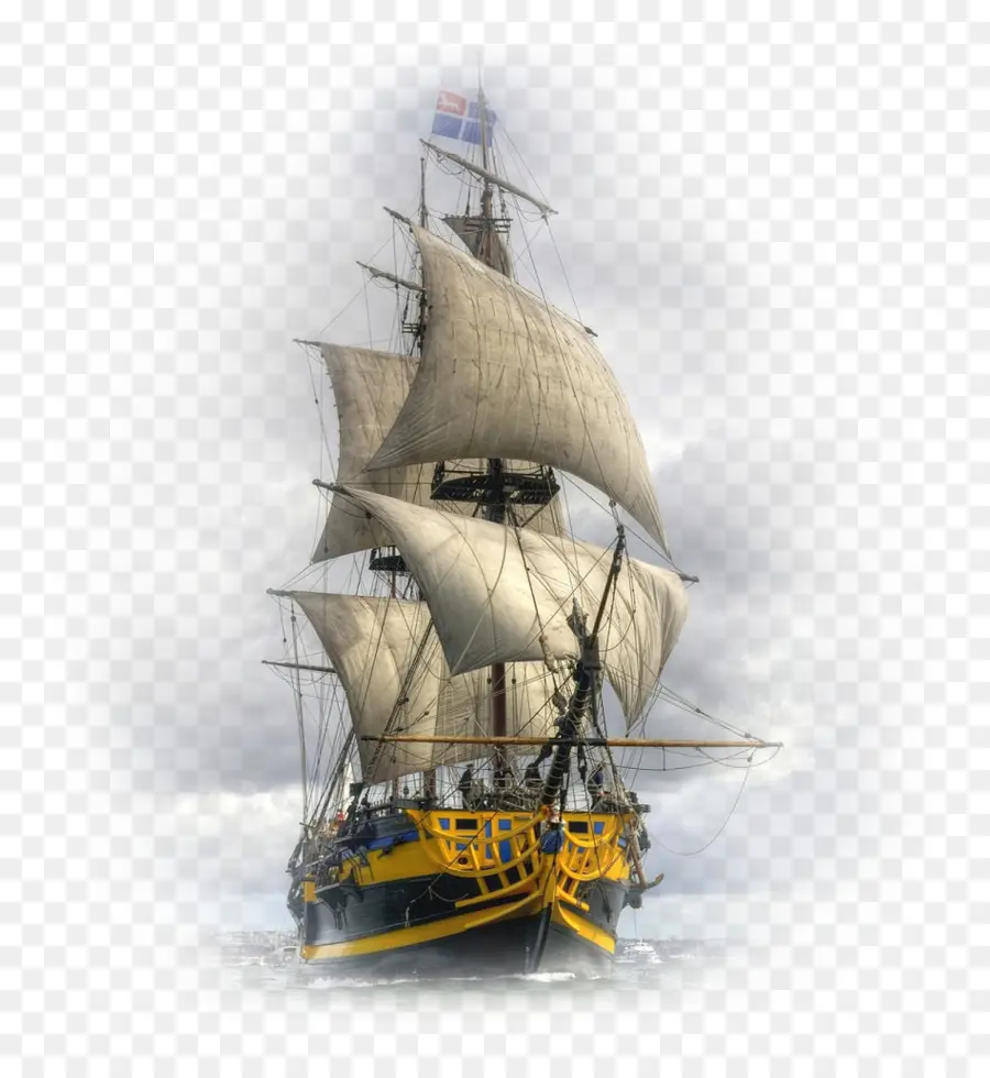 Barco De Vela，Nave PNG