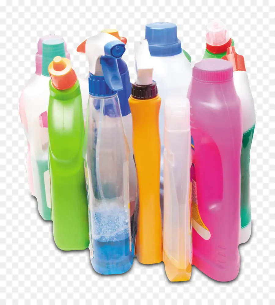 Botellas De Colores，Detergente PNG