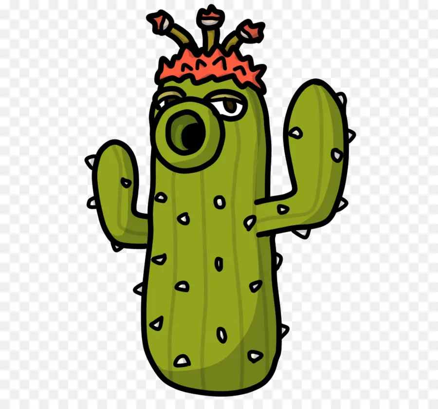 Dibujos Animados De Cactus，Planta PNG