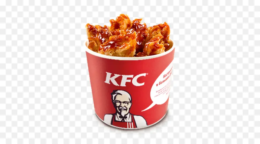 Cubo Kfc，Pollo PNG