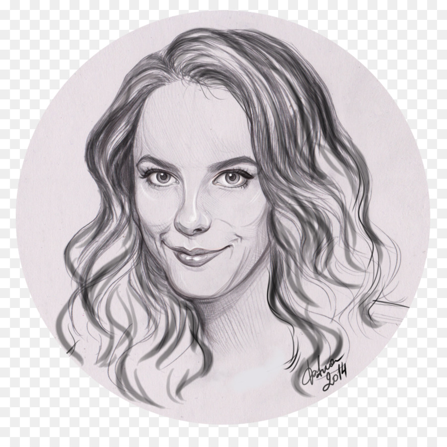 Dibujo A Lápiz Mujer，Retrato PNG