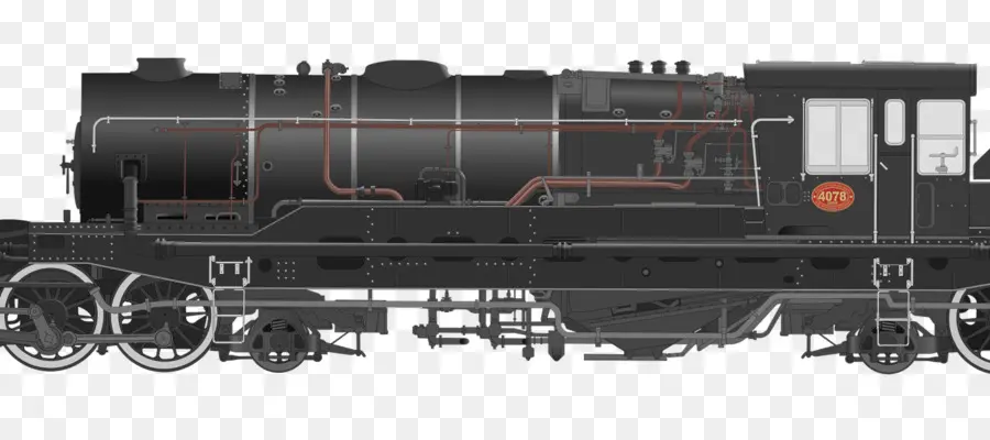 Tren De Vapor，Locomotora PNG