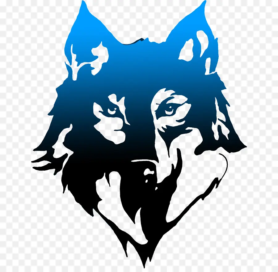 Lobo，Azul PNG