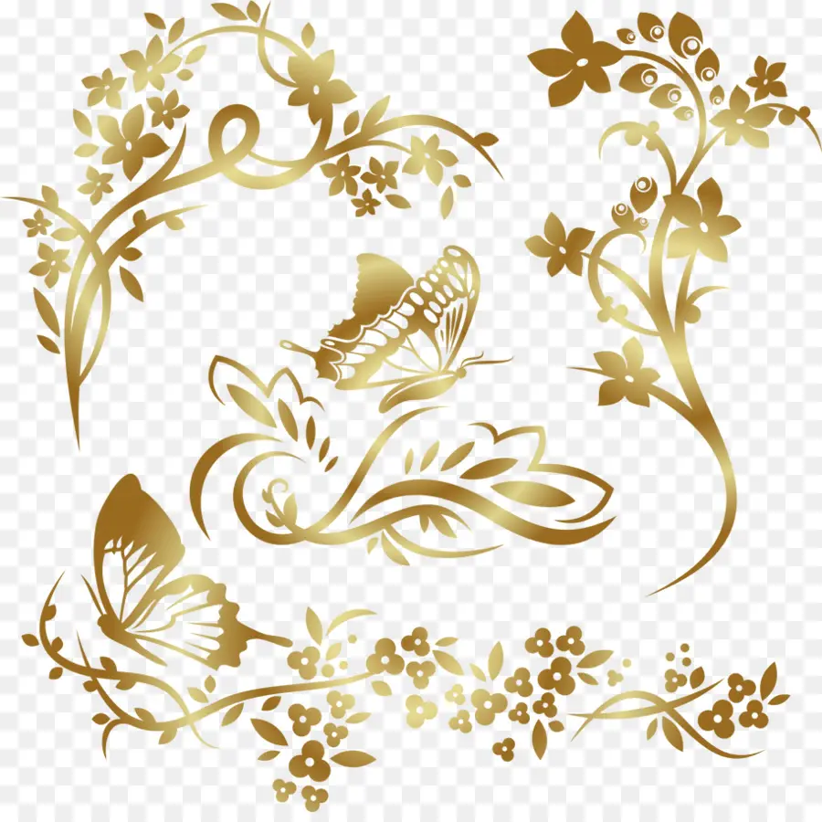 Ornamento，Flor PNG