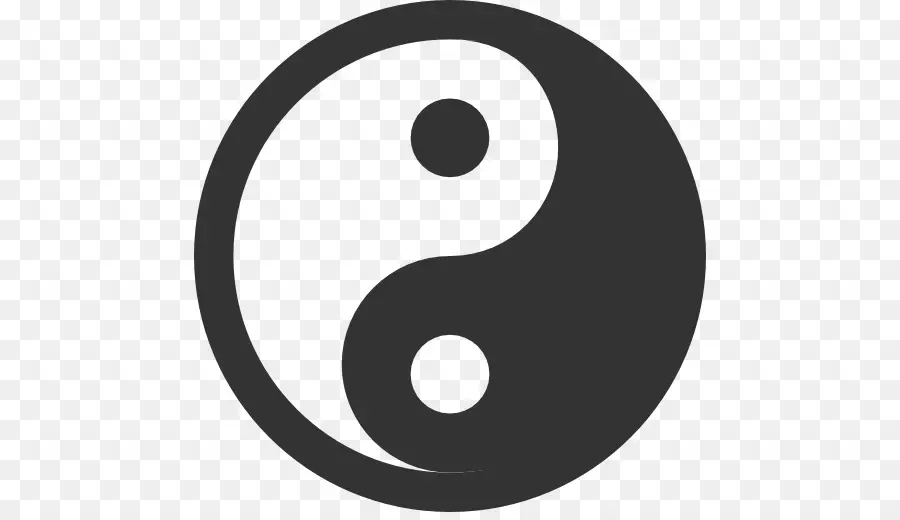 Yin Y Yang，Símbolo PNG