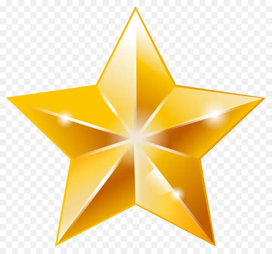 Estrella，Oro PNG