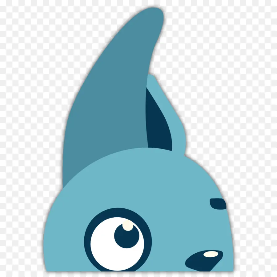 Personaje De Dibujos Animados Azul，Lindo PNG