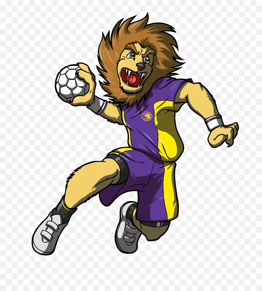 León Jugando Balonmano，Deportes PNG