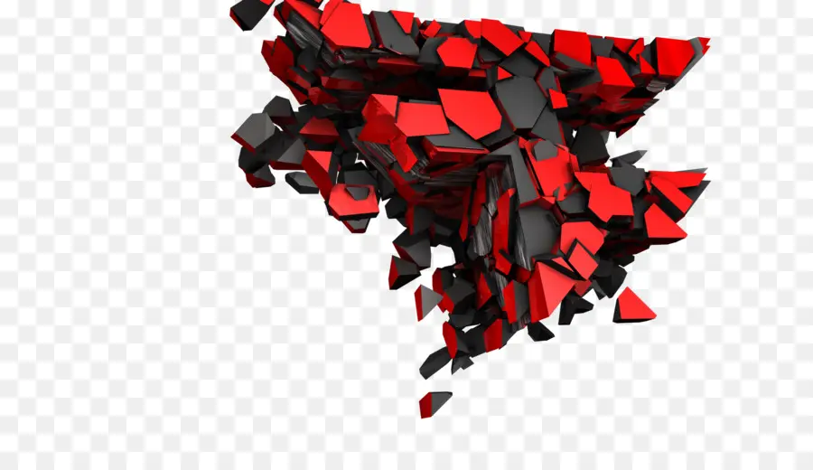 Fragmentos Rojos Y Negros，Fragmentos PNG