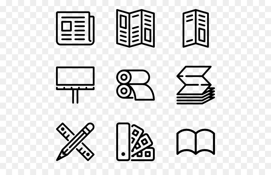 Iconos De Papelería，Libros PNG