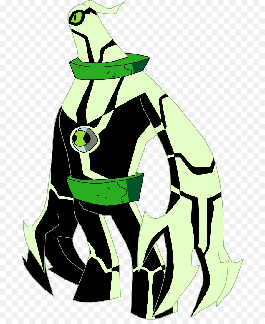 Extraterrestre Verde Y Negro，Extranjero PNG