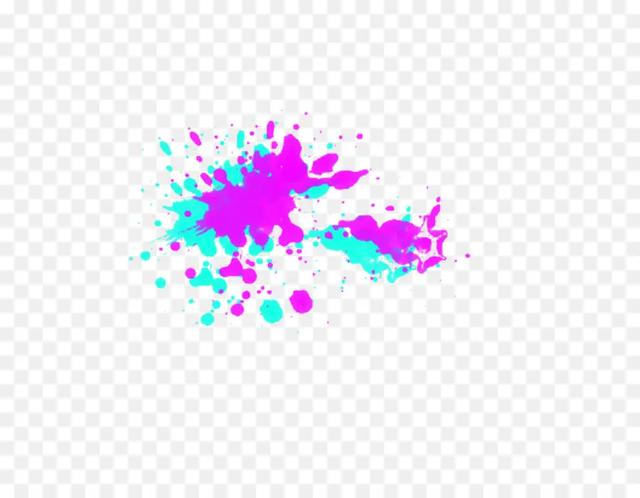 Salpicaduras De Pintura，Vistoso PNG