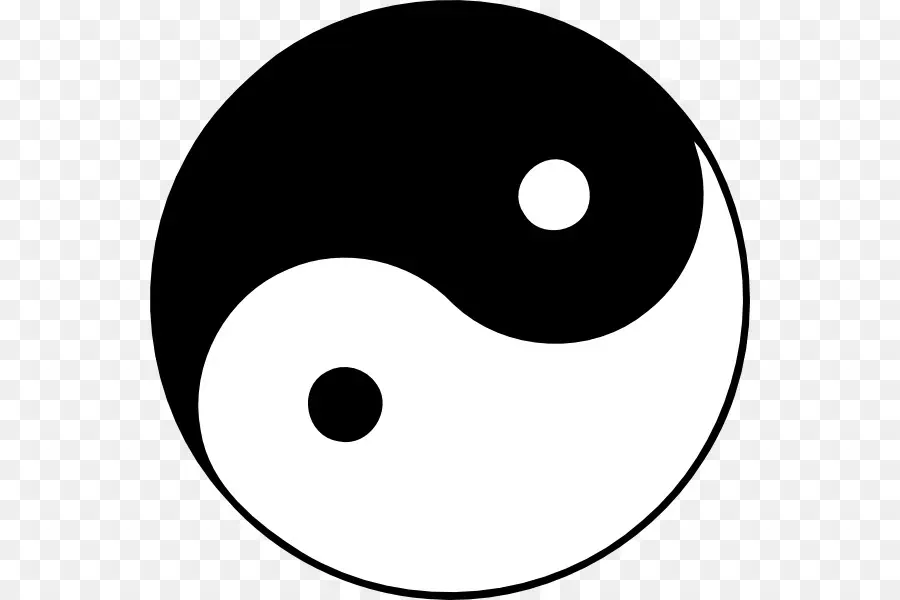 En Blanco Y Negro，El Yin Y El Yang PNG