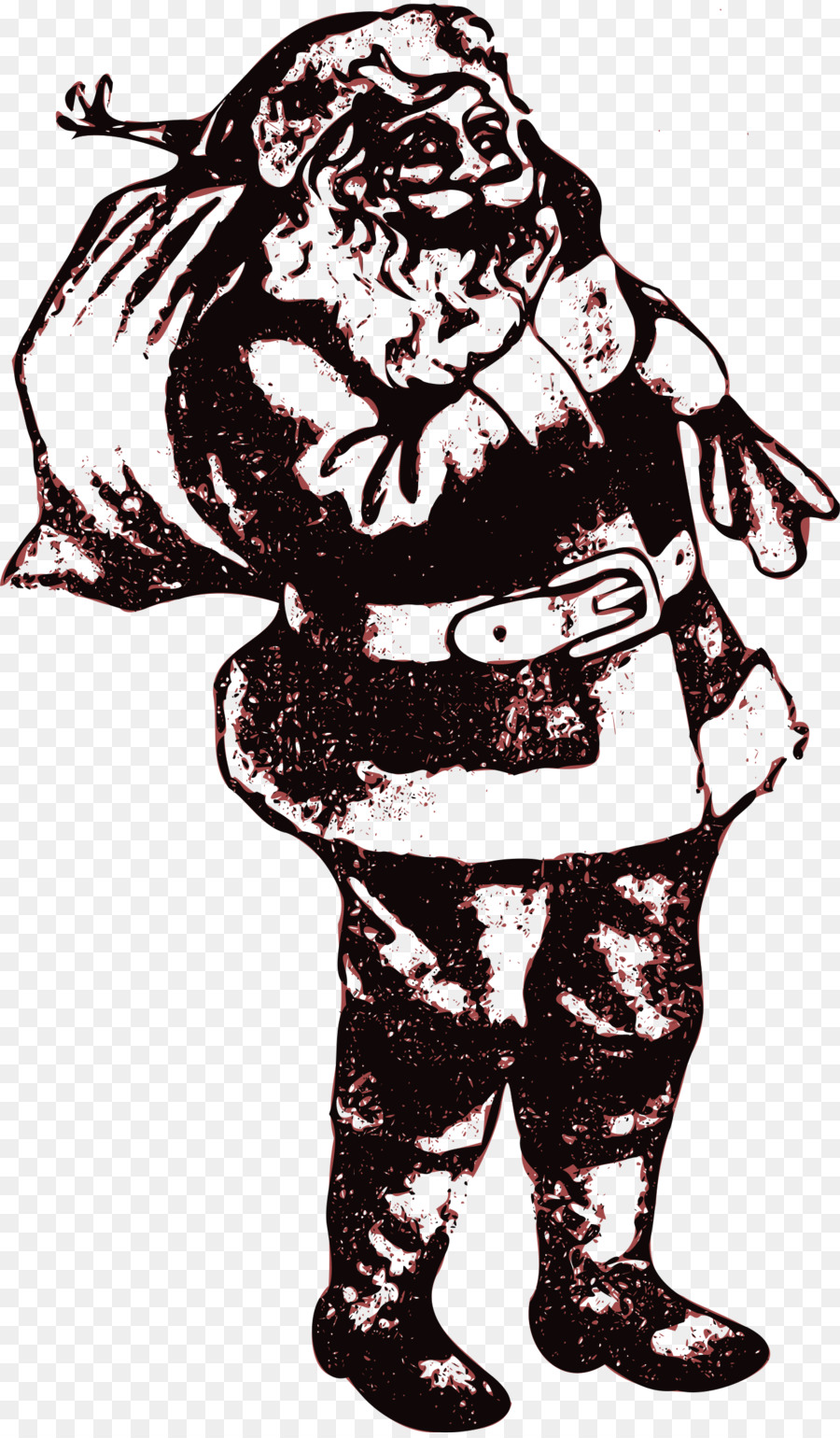 Santa Claus，Dibujo PNG