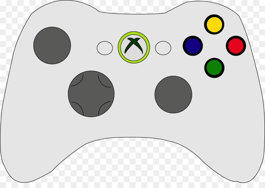 Negro，Controlador De Xbox 360 PNG