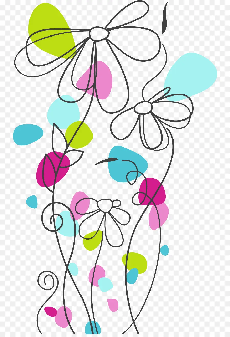 Flor，Dibujo PNG